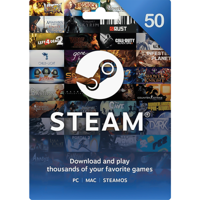 Steam Wallet Gift Card KSA SAR 50