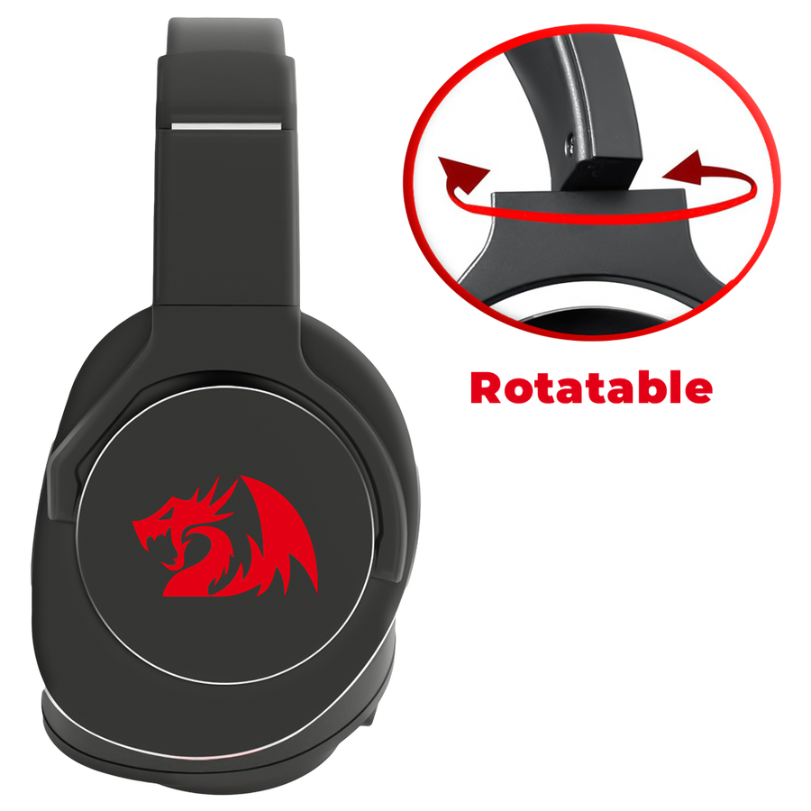 Redragon H720 Europe USB - Gaming headset - Black – image 7