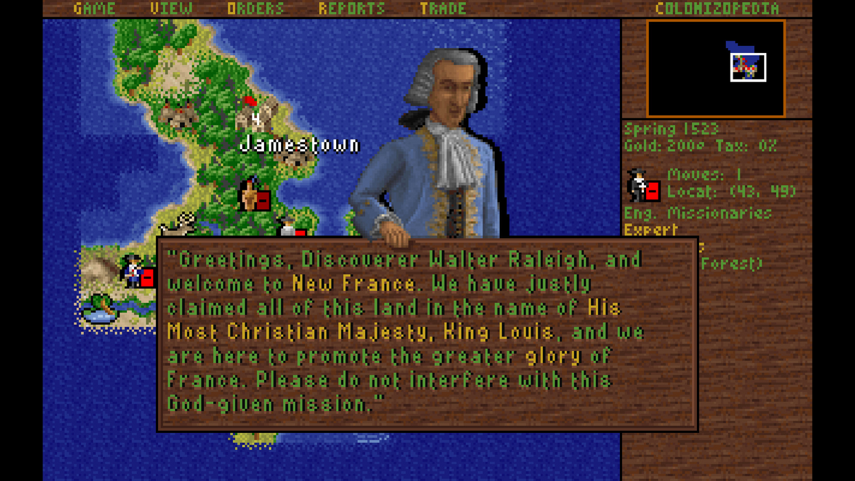 Sid Meier's Colonization (Classic)  للبيع في مصر من خلال Games2Egypt