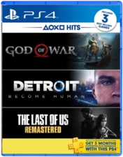 God of War, Detroit Become Human,The Last of Us Remastered Bundle - PS4 - Used  for sale in Egypt from Games2Egypt