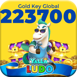 Yalla Ludo 223700 Gold Key Global Gift Card -  for sale in Egypt from Games2Egypt