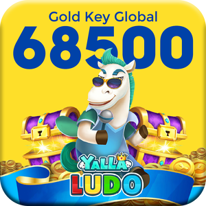 Yalla Ludo 68500 Gold Key Global Gift Card -  for sale in Egypt from Games2Egypt