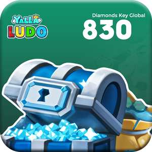 Yalla Ludo 830 Diamonds Key Global Gift Card -  for sale in Egypt from Games2Egypt
