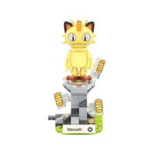 Keeppley Pokemon Mini Meowth Building Blocks - 68 Pcs -  for sale in Egypt from Games2Egypt