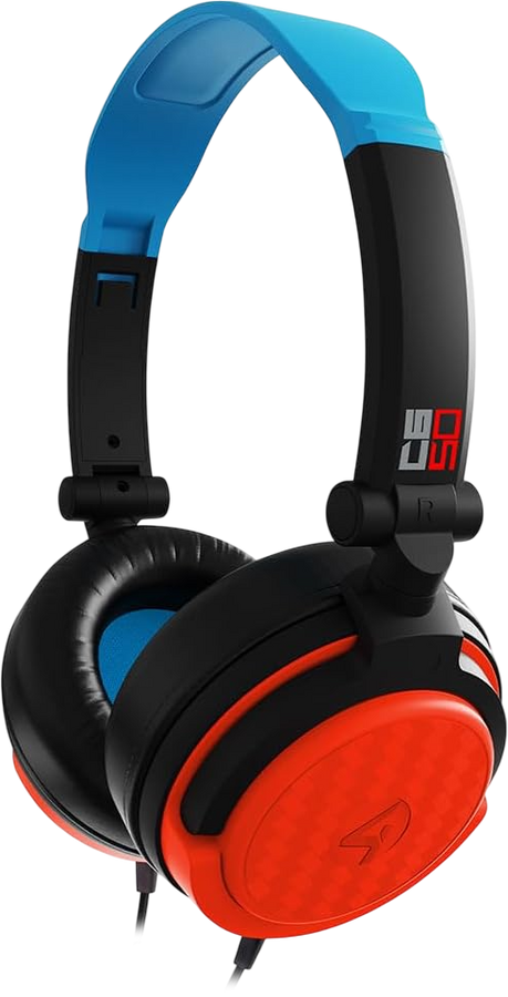 STEALTH C6-50 Stereo Wired Gaming headset - Neon Blue & Red