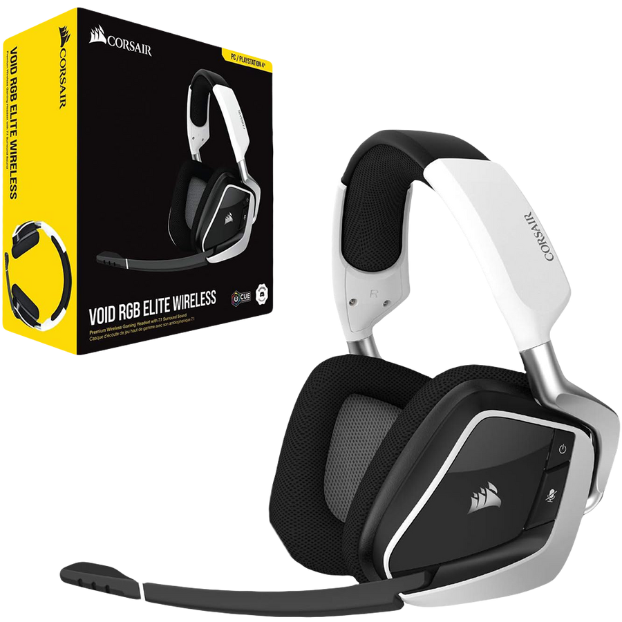 CORSAIR VOID RGB ELITE Wireless Gaming Headset - White – image 10