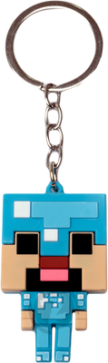 Minecraft - Steve in Blue Armor - Keychain Medal