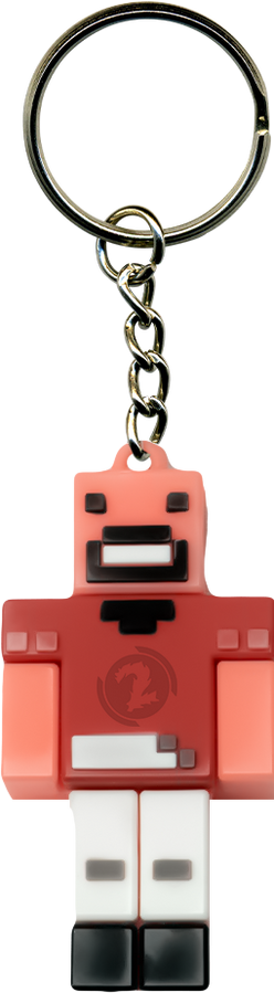 Minecraft  - The Trade Master of the Blocky World - Keychain Medal