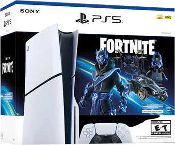 Sony PlayStation 5 Slim Console with Fortnite (Disc Edition) - 1TB - 1Y Warranty  for sale in Egypt from Games2Egypt