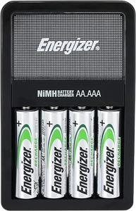 Energizer Charger + 4 AA Rechargeable Batteries - 2000mAh -  for sale in Egypt from Games2Egypt