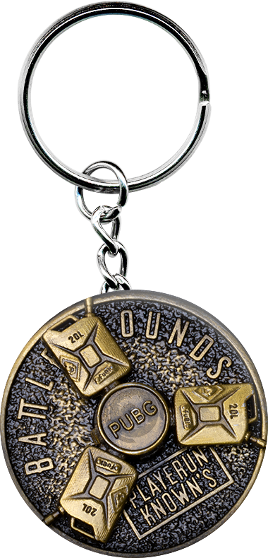 pubg Fuel Tank - Rotating Keychain Medal