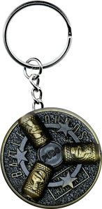 Pubg Energy Drink - Rotating Keychain Medal