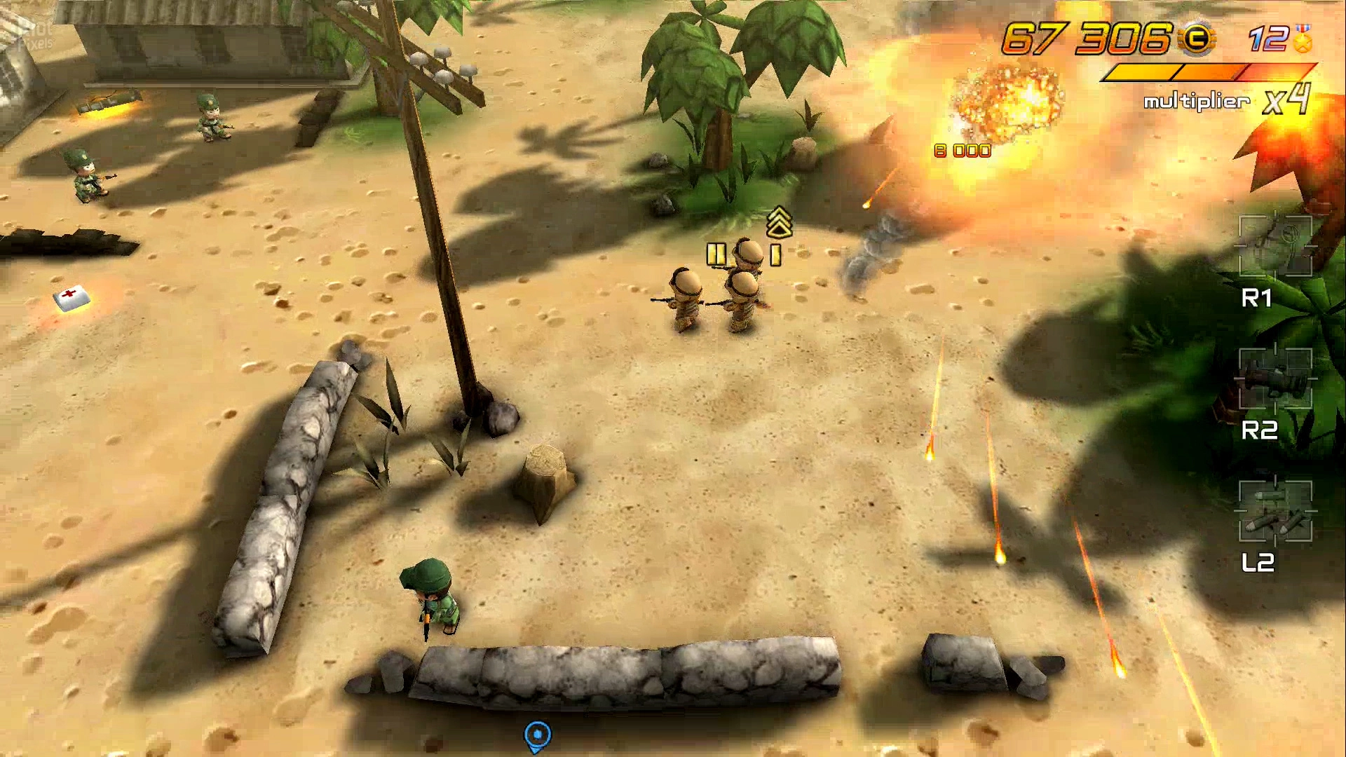 Tiny Troopers Joint Ops - PS4  for sale in Egypt from Games2Egypt