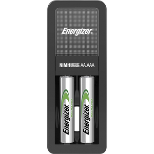 One Energizer Charger + 2 AAA Energizer Rechargeable Batteries (1.2V) -  for sale in Egypt from Games2Egypt