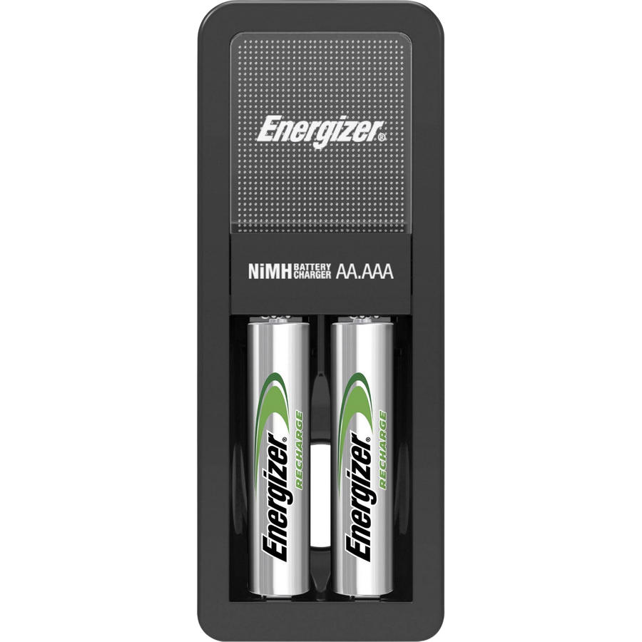 One Energizer Charger + 2 AAA Energizer Rechargeable Batteries (1.2V)