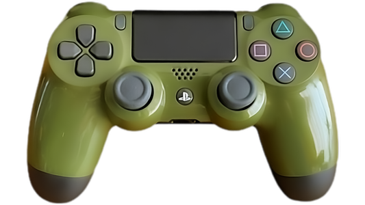 DUALSHOCK 4 PS4 Controller - Army Green - Used -  for sale in Egypt from Games2Egypt