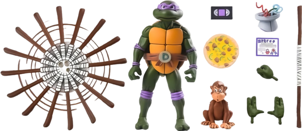 TMNT Ultimate Donatello - Action Figure