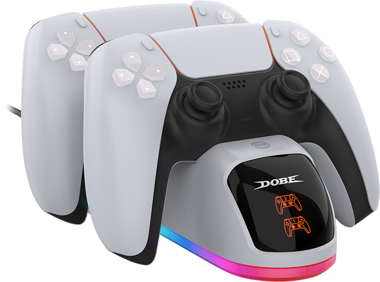 DOBE Dual Charging Stand RGB for PS5 Controllers