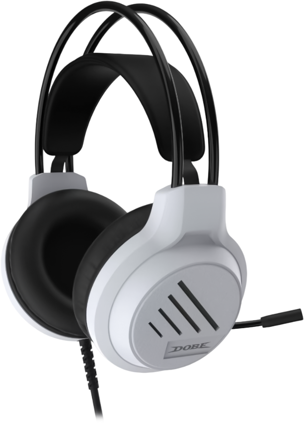 DOBE Stereo Gaming Headphone - White