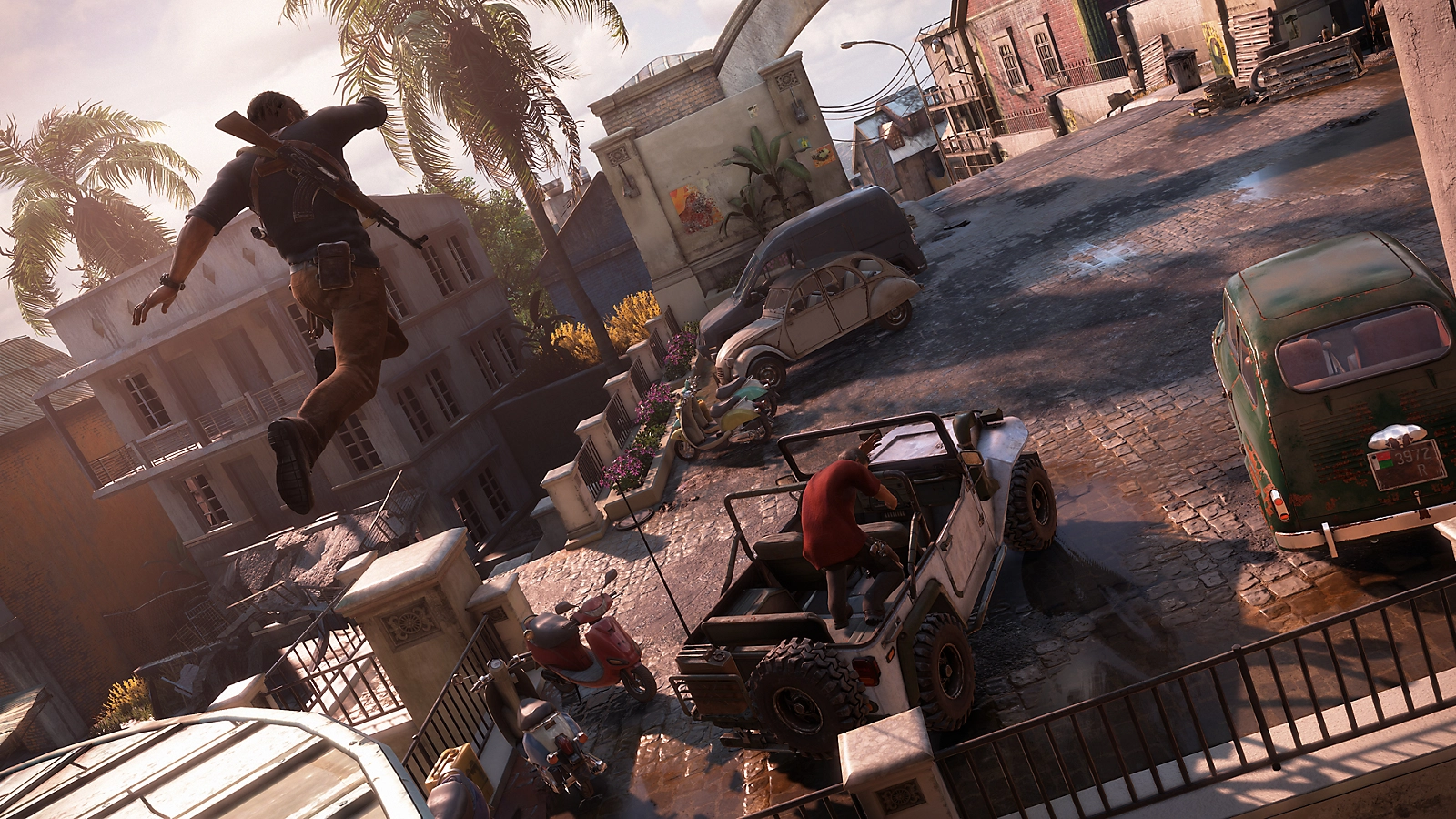 UNCHARTED 4:  A Thief's End (Arabic and English) - PS4 - Used – image 2