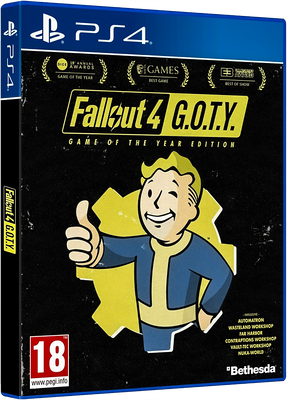Fallout 4 - Game of The Year Edition - Steel Book - PS4