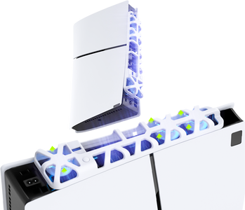 PS5 Silm New Console Cooling Fan - White  for sale in Egypt from Games2Egypt