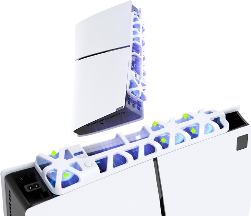 PS5 Silm New Console Cooling Fan - White  for sale in Egypt from Games2Egypt