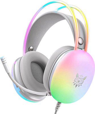 ONIKUMA X25 Gaming Headset - White