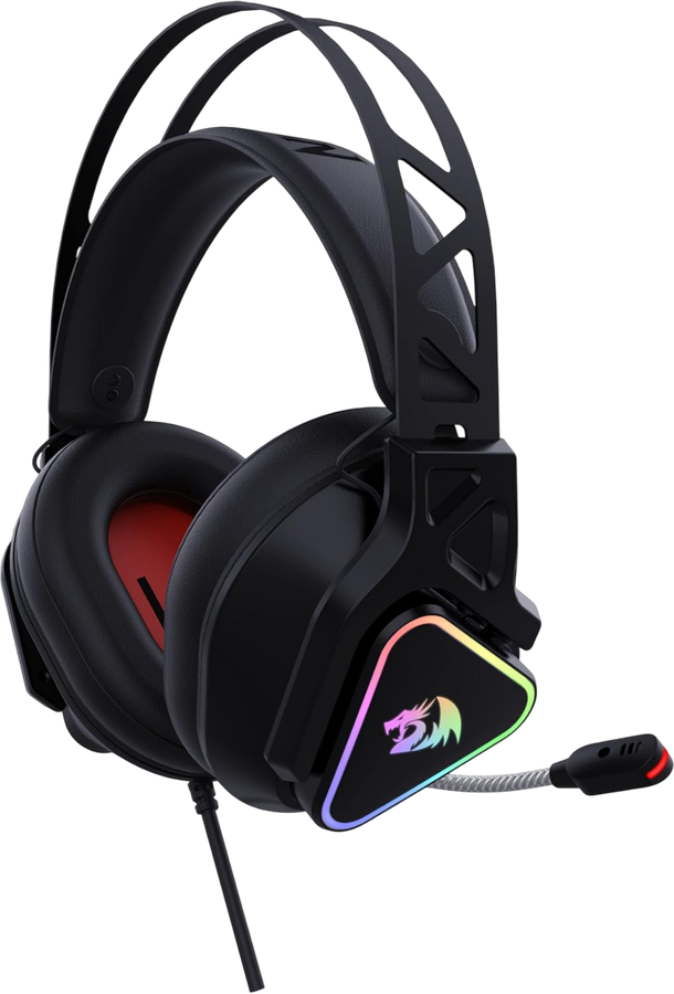 سماعة العاب ريدراجون Cadmus H370 أر جي بي - أسود
