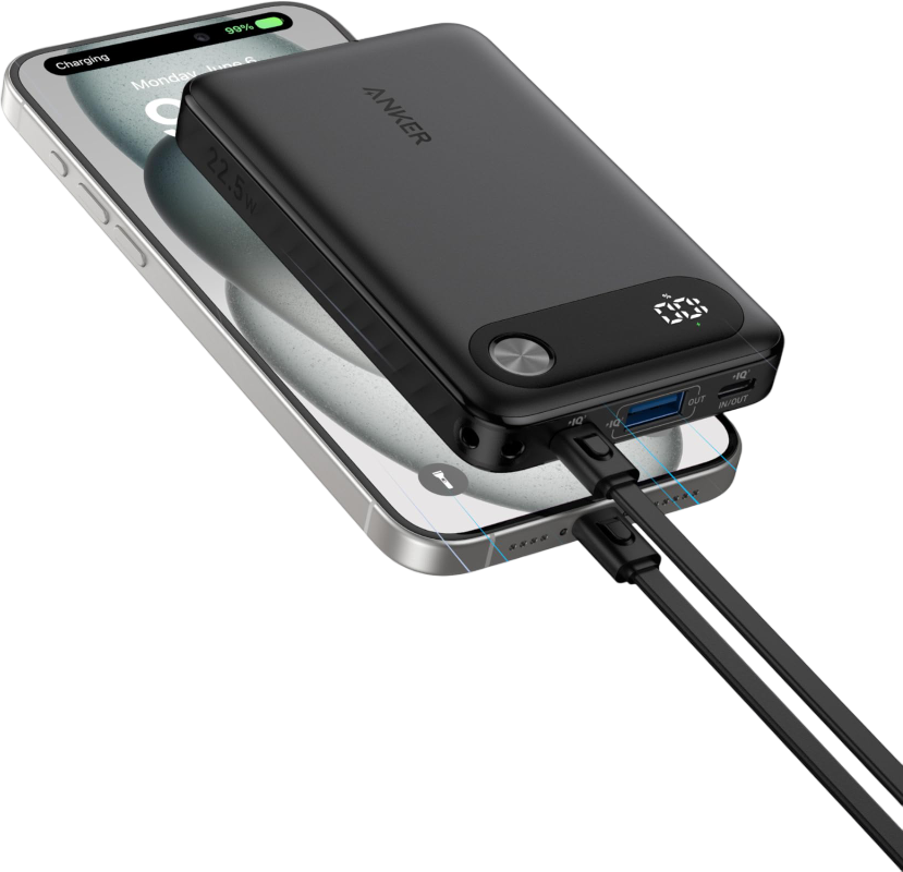 Anker A1257 Power Bank Type-C, Portable Charger 10000mAh - Black – image 3