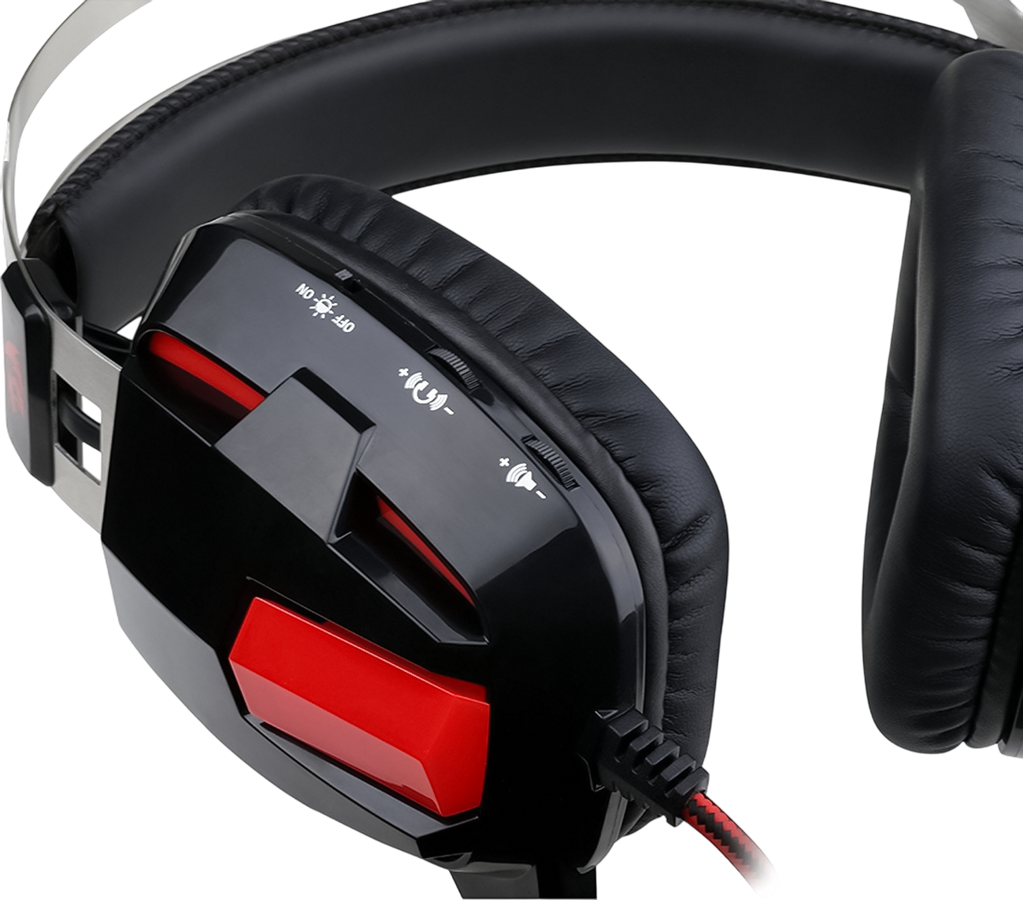 Redragon H201 Gaming Headset - Black – image 4
