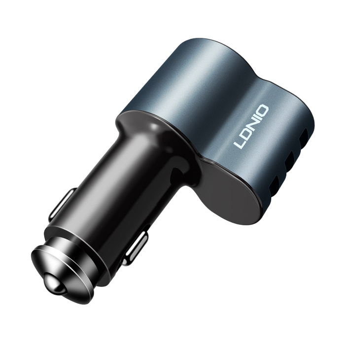 LDNIO CM11 3-In-1 Car Charger With Lighter  – image 2