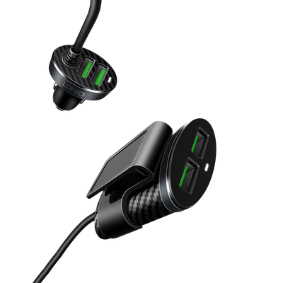 LDNIO C502 Car Charger With 4 Ports USB