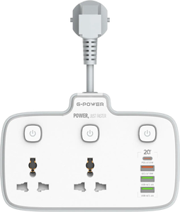 LDNIO SC2413 Portable Electrical Extension Socket  -  for sale in Egypt from Games2Egypt