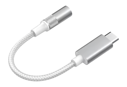 LDNIO LS-Y80C USB-C To 3.5mm Adapter - White -  for sale in Egypt from Games2Egypt