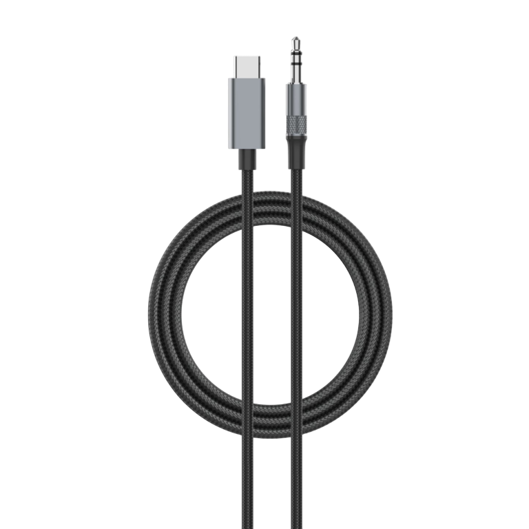 LDNIO LS-Y81C USB-C to 3.5 mm Jack Aux Cable - Black