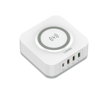 LDNIO AW004 Desktop Wireless Charging Station  -  for sale in Egypt from Games2Egypt