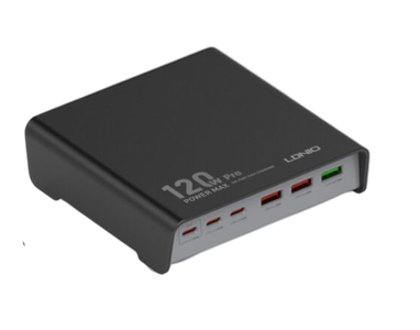 LDNIO Q605 Desktop Charging Station 120W -  for sale in Egypt from Games2Egypt