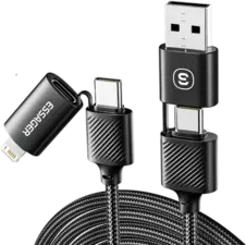ESSAGER EXC65-XL01 Fast Charging Cable 4 in 1 65W -  for sale in Egypt from Games2Egypt