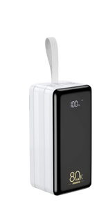 REMAX Fast Charging Power Bank 80000mAh with LED Light