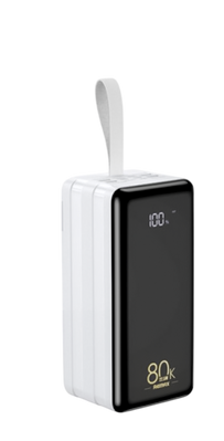 REMAX Fast Charging Power Bank 80000mAh with LED Light