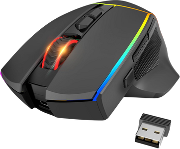 ريدراجون AXE PRO M814 ماوس ألعاب RGB بثلاثة أوضاع اتصال  للبيع في مصر من خلال Games2Egypt