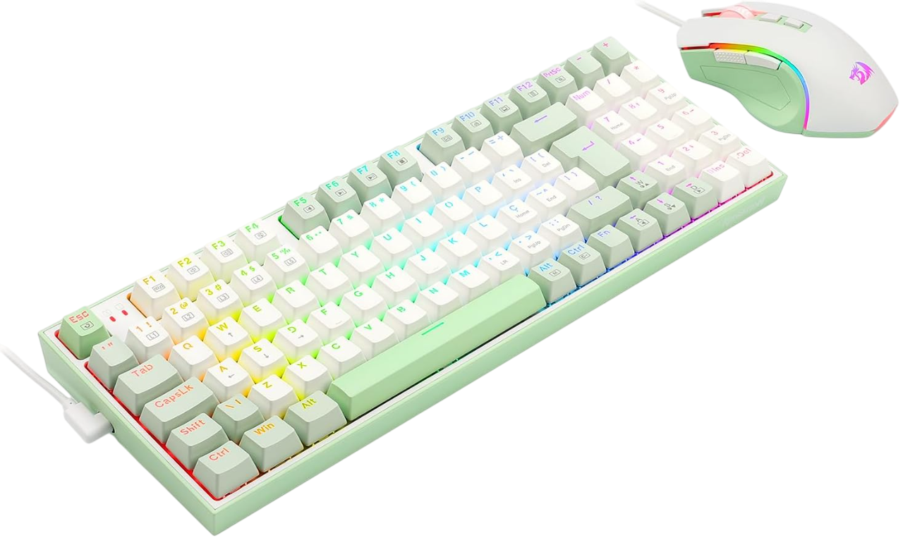 Redragon Ultimate Rig S134 Mechanical Keyboard & Mouse Gaming Kit – image 4
