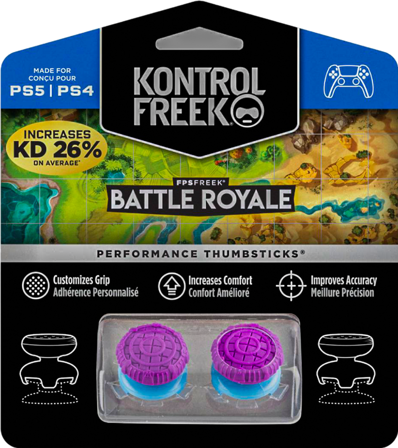 Battle Royale Nightfall Analog Freek - PS4 And PS5 - purple – image 3