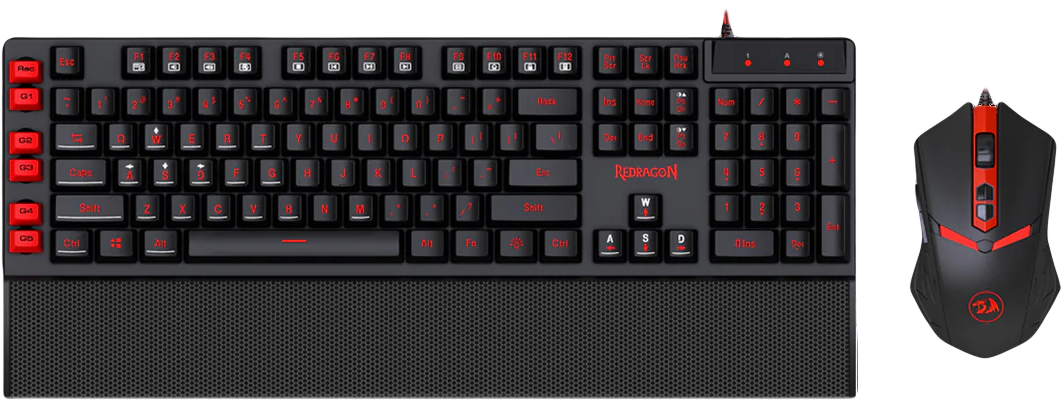 Redragon YAKSA S102 Gaming Keyboard & Mouse Kit  for sale in Egypt from Games2Egypt