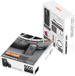 MOXOM Air Pump and Car Battery Jump Starter 8000mAh   for sale in Egypt from Games2Egypt