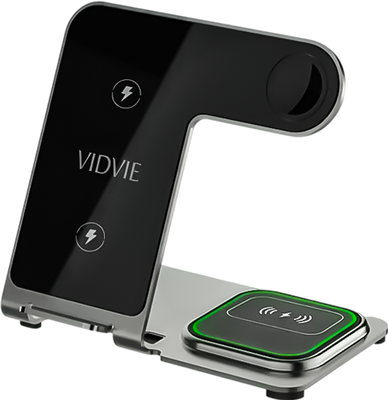 VIDVIE 3 IN 1 Wireless Charging Station