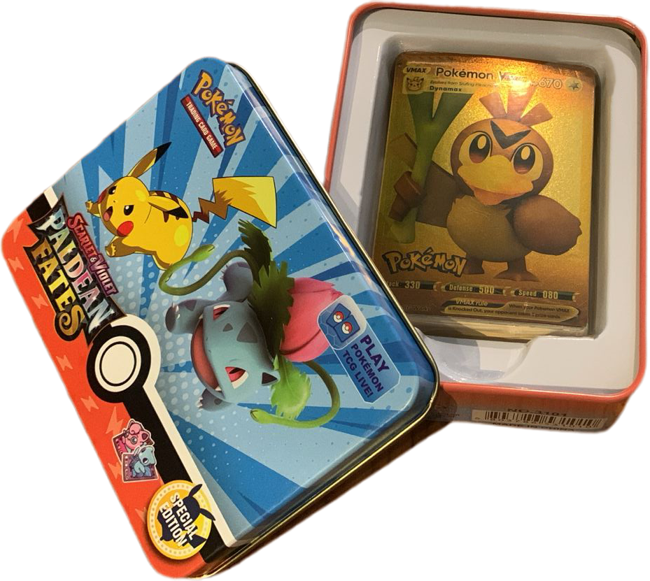 Pokemon Scarlet & Violet Trading Card Game Assorted Metal Box – image 2