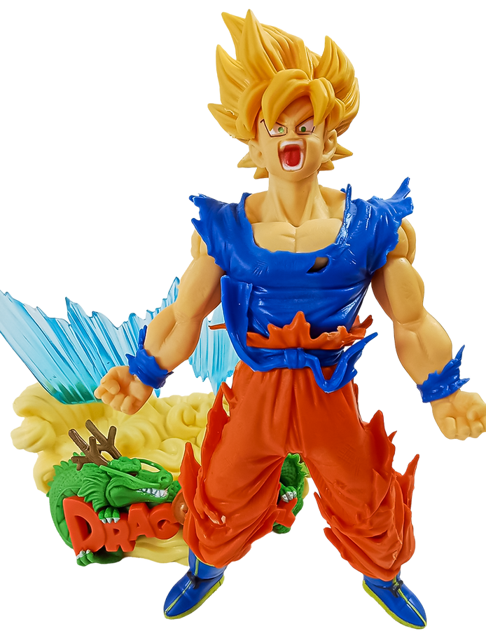 Dragon Ball Z Son Gokû Super Saiyan With Orange Hair - Figure  – image 2