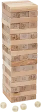 Generic Tower challenge wooden blocks puzzle toy 54 pcs -  for sale in Egypt from Games2Egypt